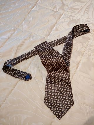Corbata seda patos