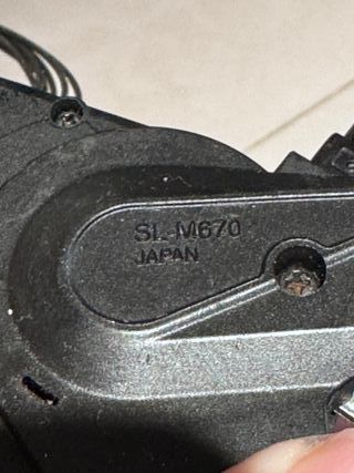 Cambio Shimano XT y desviador SLX con mandos