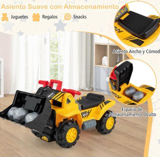 Excavadora de juguete para niños