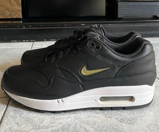 air max 1 jewel black silver