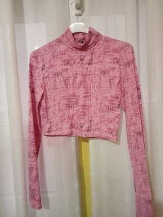 Camiseta rosa