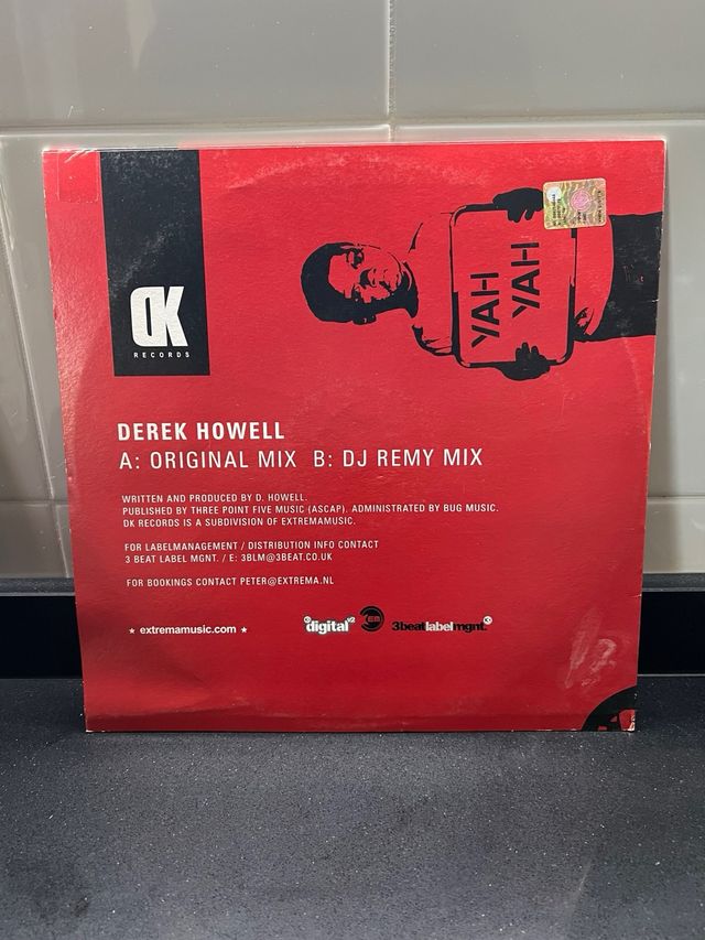 Vinile derek howell “yah tah”