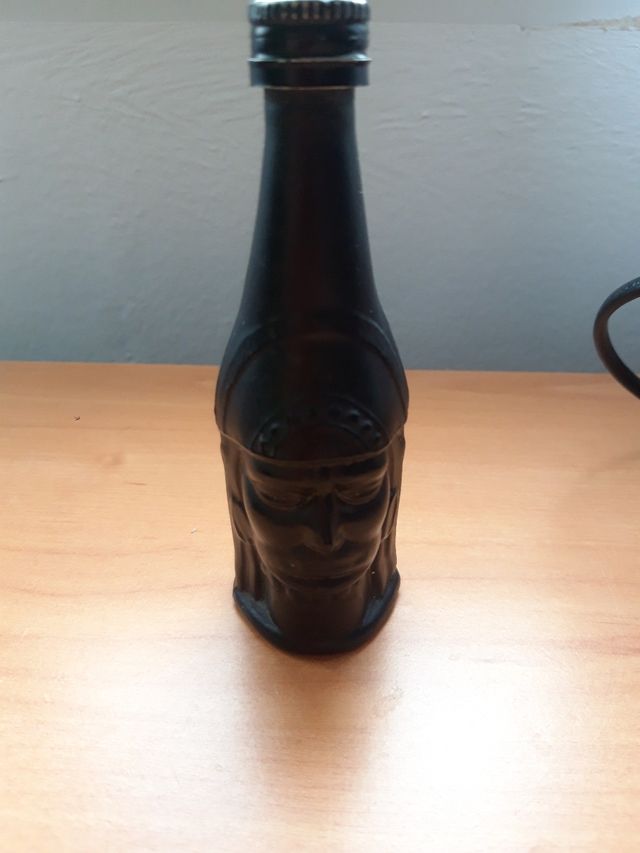 botella cabeza de indio