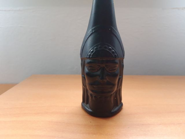 botella cabeza de indio
