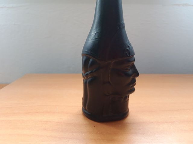 botella cabeza de indio