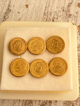 Monedas Visita Papa Juan Pablo II a España.