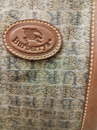 Burberry borsa porta documenti vintage