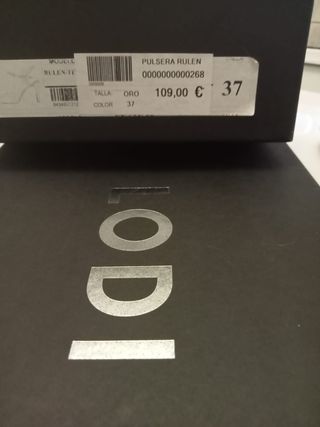 Zapatos dorados LODI talla 37