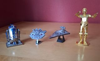 MAQUETAS METÁLICAS MINI MONTADAS A MANO