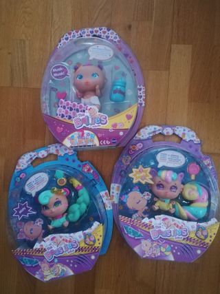 Muñecas the Bellies y sus mascotas