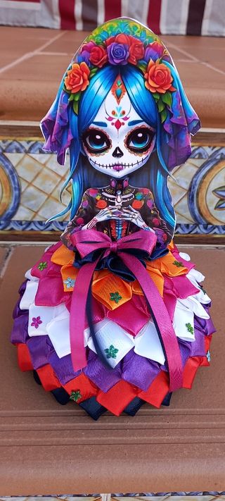 Princesas vestido de listón 