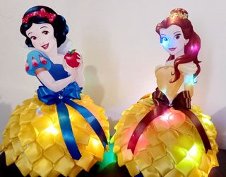 Princesas vestido de listón 