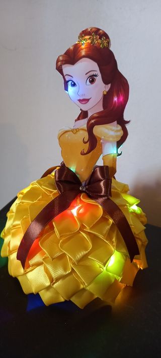 Princesas vestido de listón 