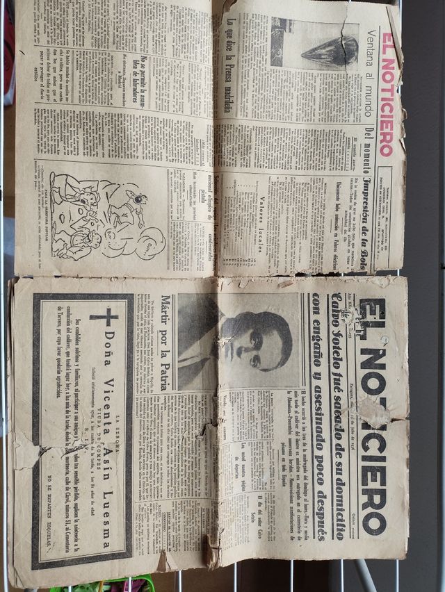 Periódico del 14-7-1936