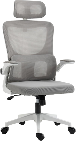 Sedia da Ufficio Ergonomica con Supporto Lombare,