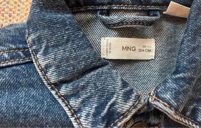 Chaqueta vaquera unisex de Mango