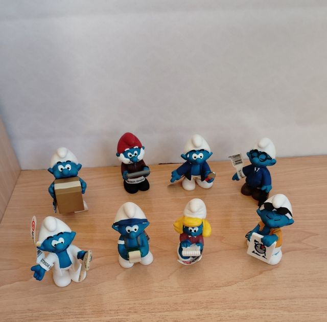 Pitufos de 2015 de Oficios de Schleich.