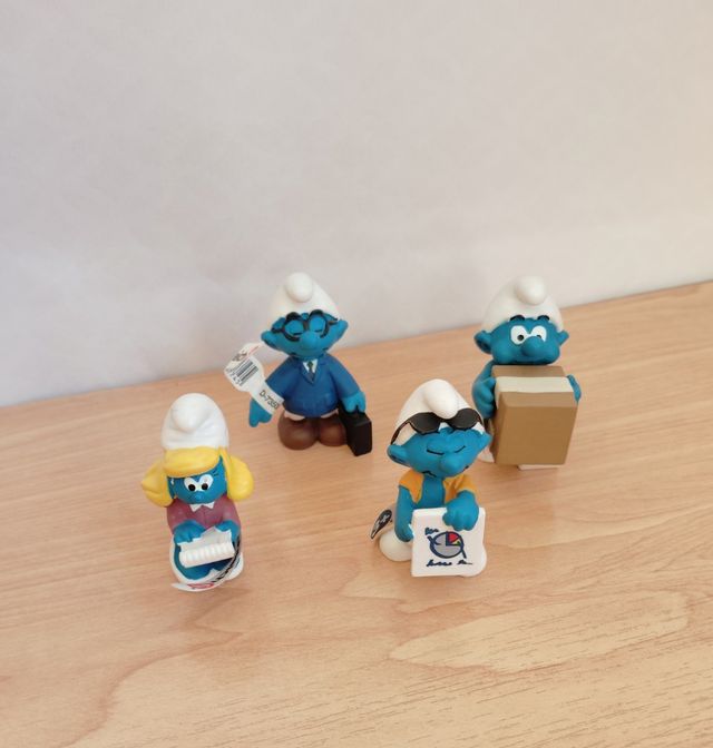 Pitufos de 2015 de Oficios de Schleich.