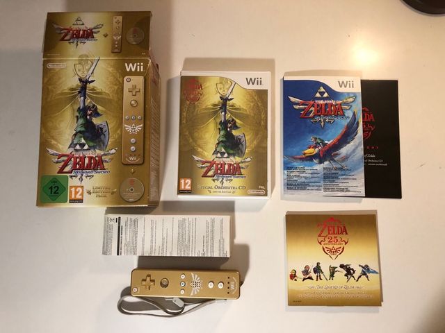 Zelda Skyward Sword WII in edizione limitata
