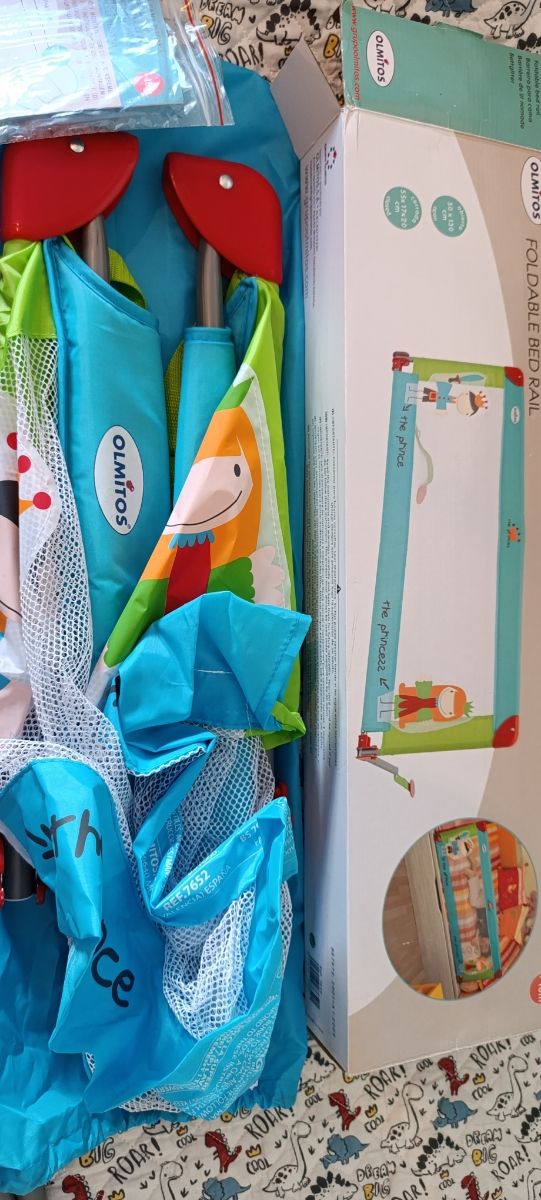 Valla plegable cama bebé NUEVA