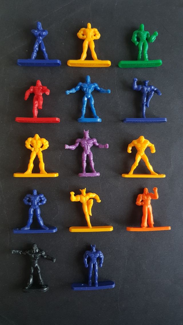 Figuras dunkin luchadores de la AAA