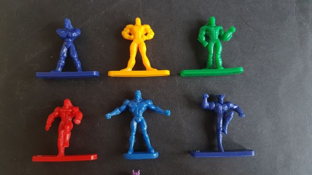 Figuras dunkin luchadores de la AAA