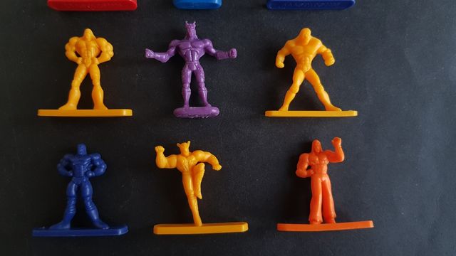 Figuras dunkin luchadores de la AAA