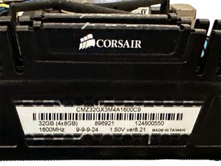 Asus P8P67 Deluxe Intel I72600k Corsair 64GB