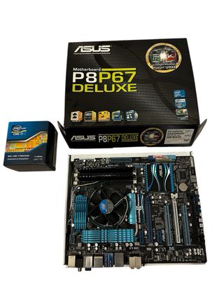 Asus P8P67 Deluxe Intel I72600k Corsair 64GB