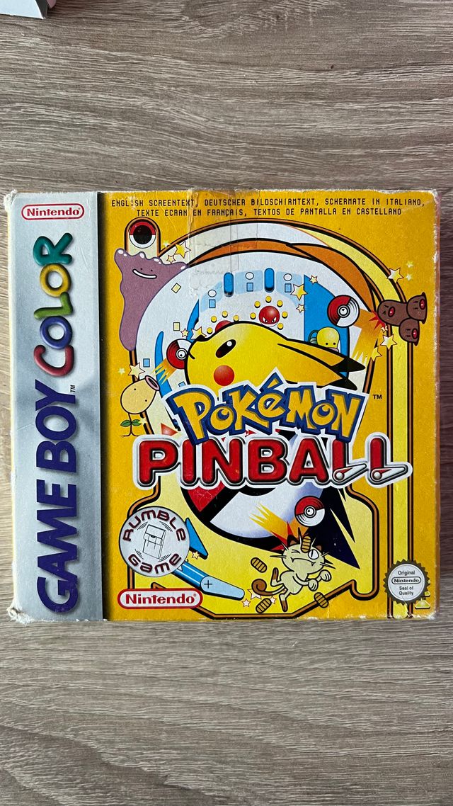 Pokemon Pinball Gameboy Color