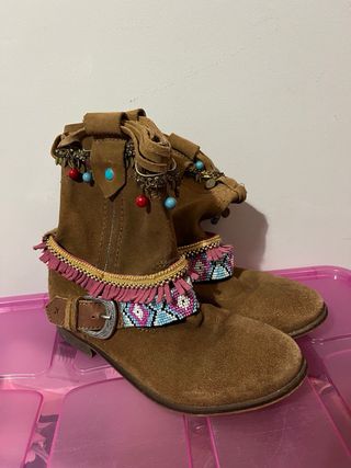 Botines boho camperos