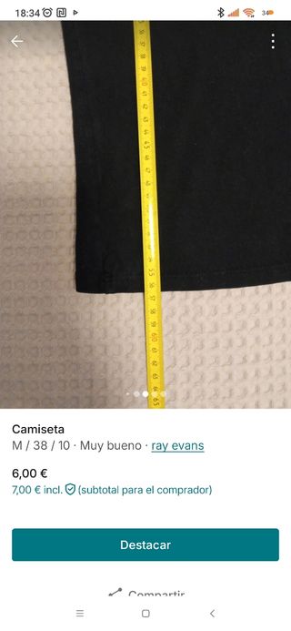 Camiseta manga larga
