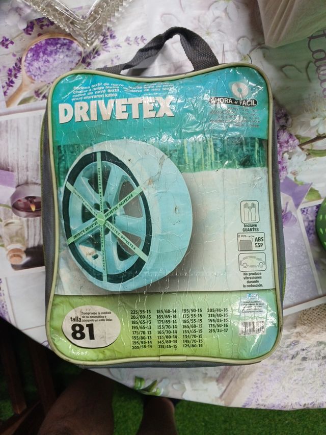 Cadena textil de nieve 