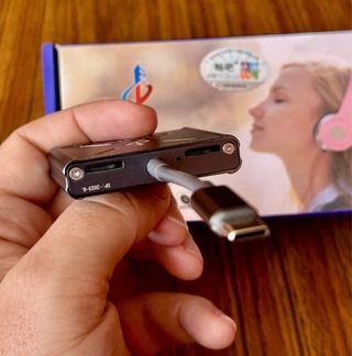 Interfaz de audio USB C para Smartphones