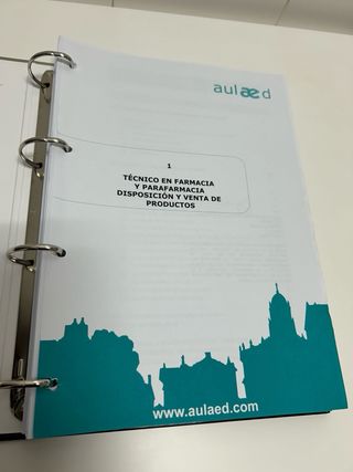 Curso TÉCNICO EN FARMACIA Y PARAFARMACIA