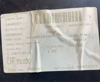 PASE RUEDA DELANTERO IZQUIERDO PORSCHE 911 996