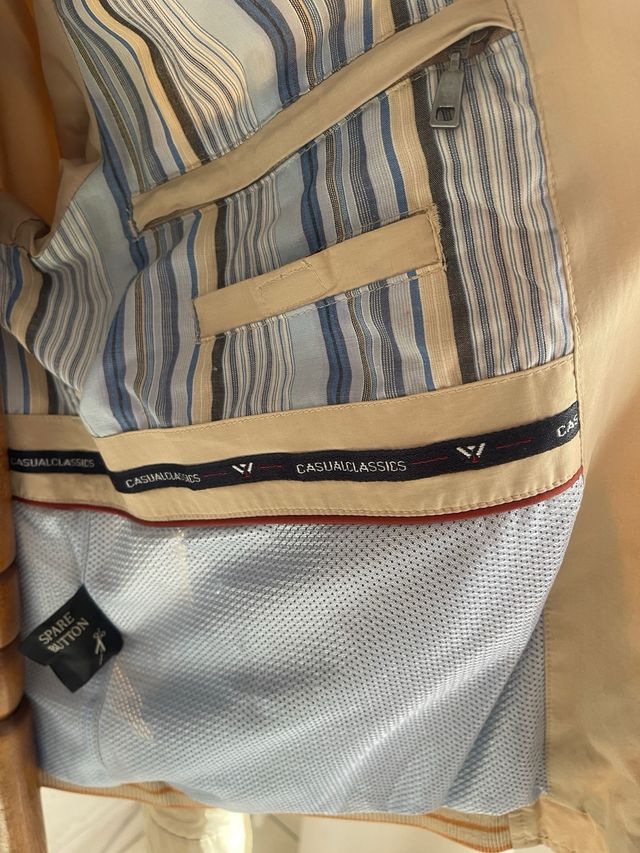 Chaqueta-cazadora algodón caballero