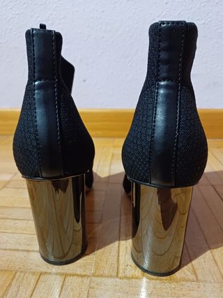 Botín calcetín elastico Zara