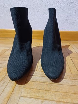 Botín calcetín elastico Zara