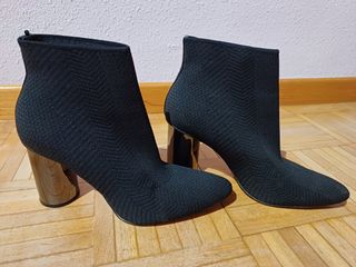 Botín calcetín elastico Zara