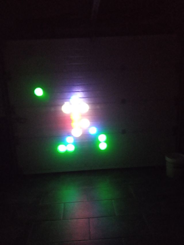 Foco y bombilla discoteca