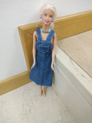 Barbie salopette denim vintage