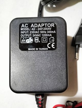 Adattatore 230v/24vca-1200mA
