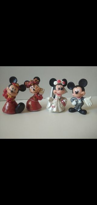 Walt Disney, Mickey y Minnie de boda.