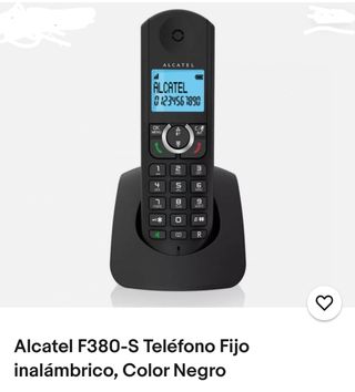 Teléfono fijo inalámbrico Alcatel F380
