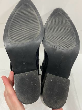 Botines tacon hebillas Stradivarius. Talla 38