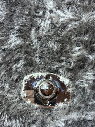 Bolso Furla de ante y pelo marron