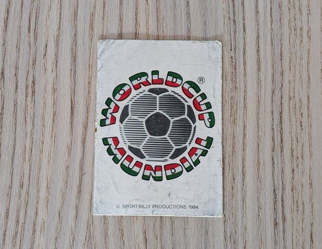 Cromo 1 del Mundial 86