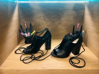 Botines negros