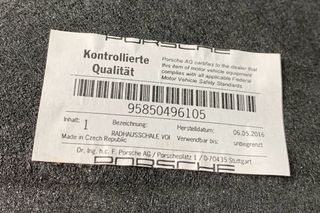 PASE RUEDA DELANTERO IZQUIERDO PORSCHE CAYENNE
